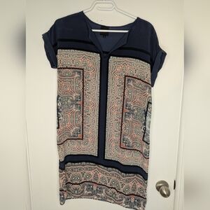 TWENTY 100% SILK DRESS, SIZE LARGE